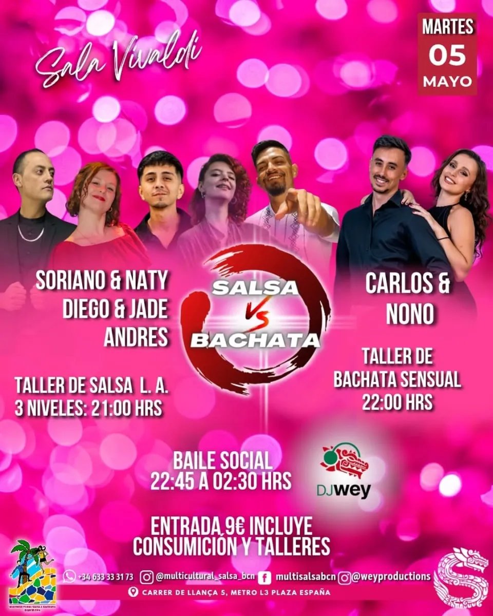 Salsa vs Bachata