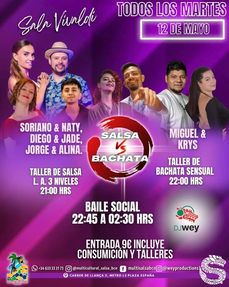 Salsa vs Bachata