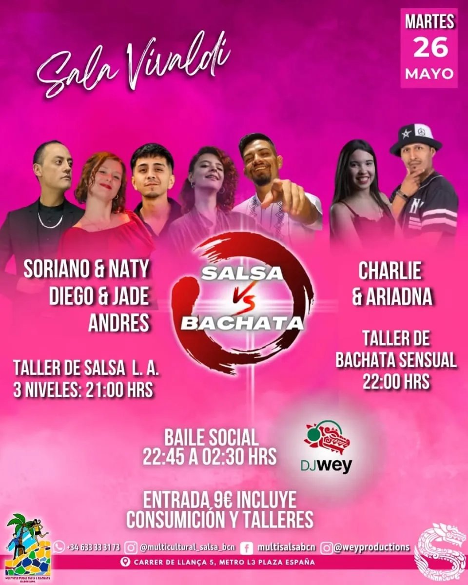 Salsa vs Bachata