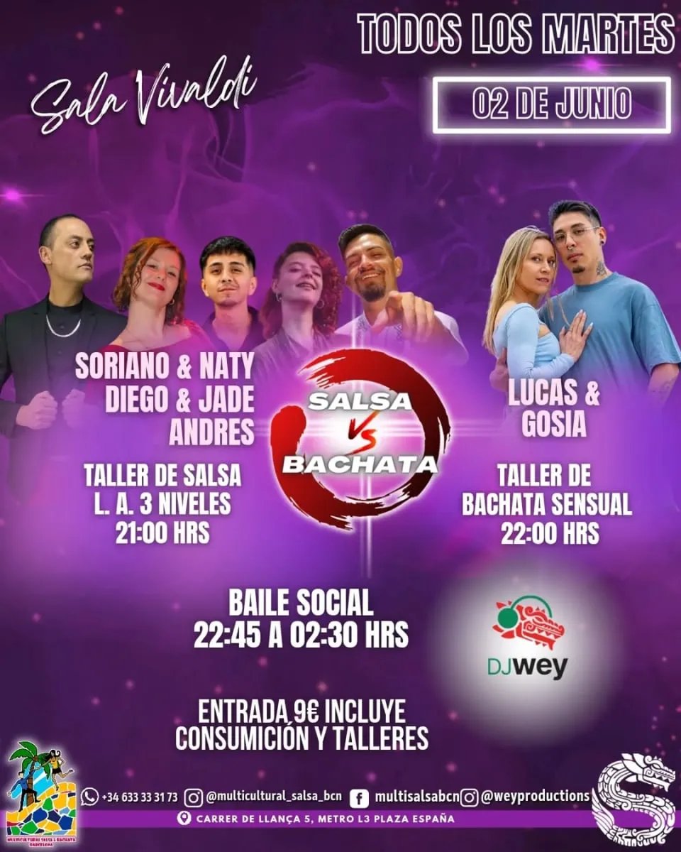 Salsa vs Bachata