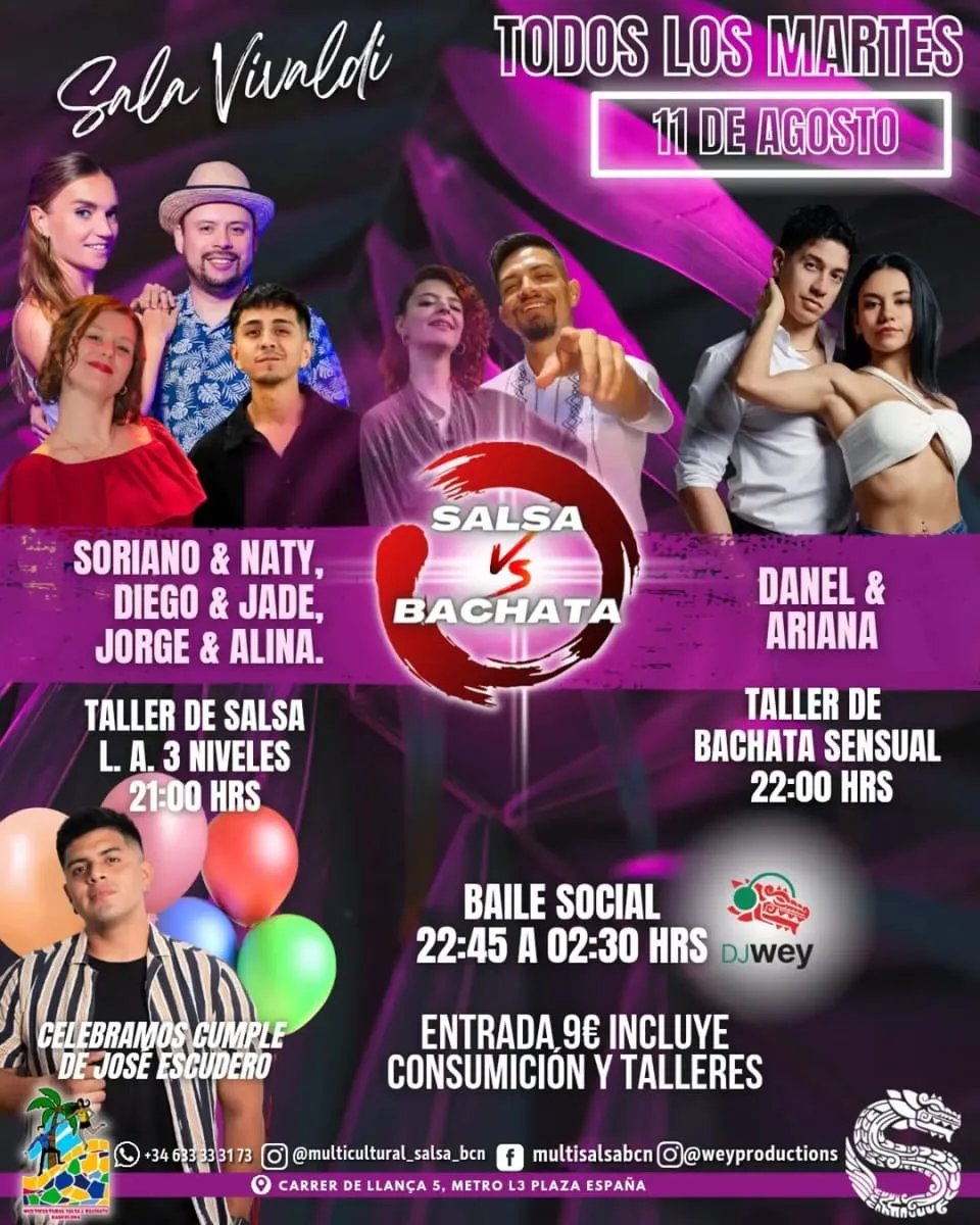 Salsa vs Bachata