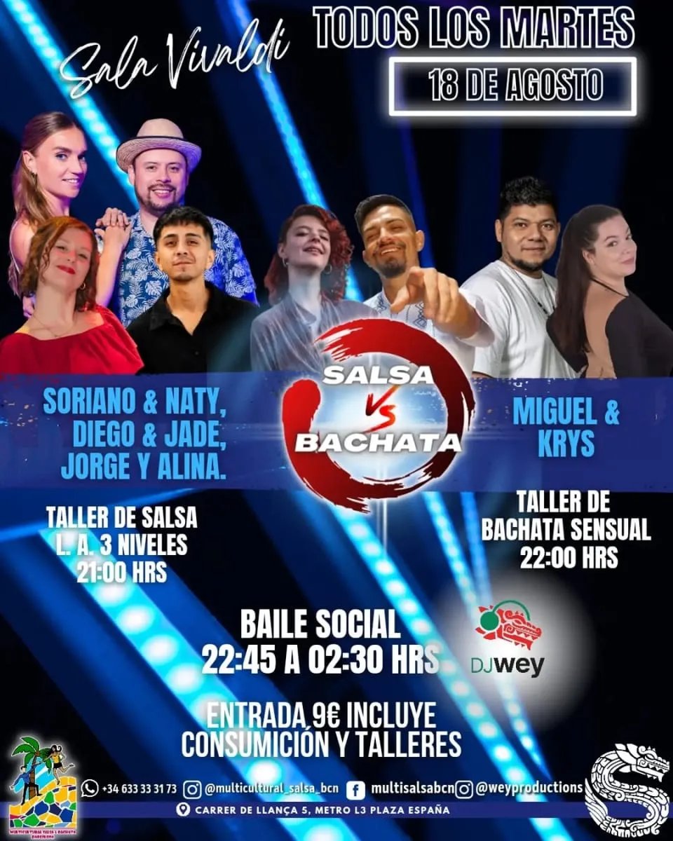 Salsa vs Bachata