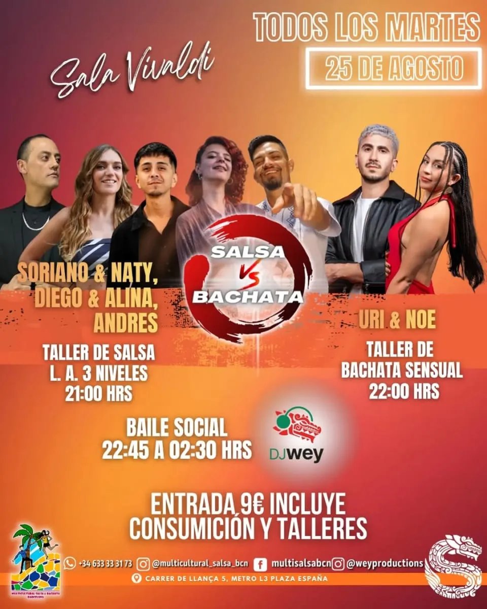 Salsa vs Bachata
