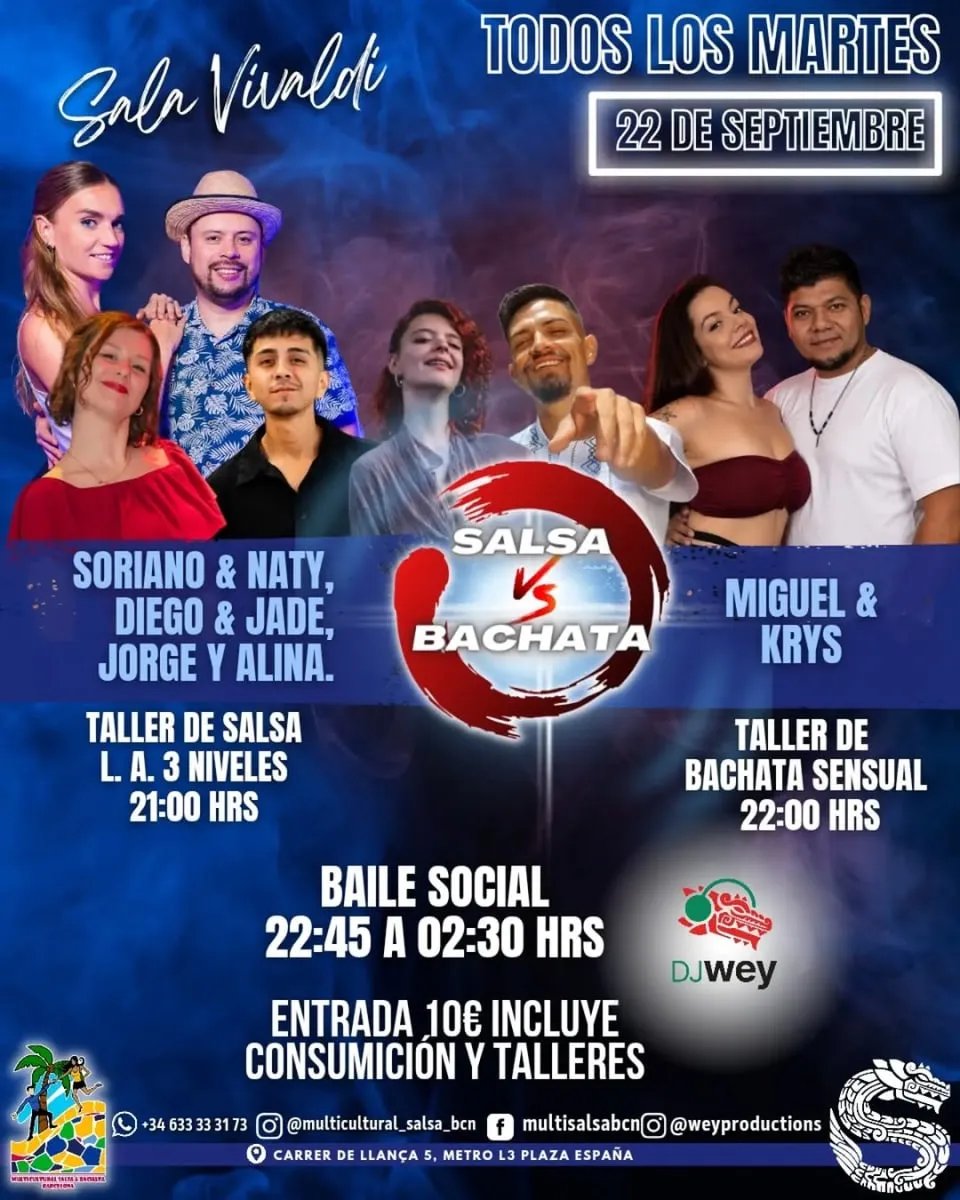 Salsa vs Bachata