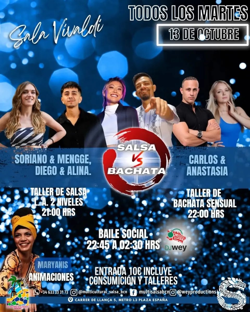 Salsa vs Bachata