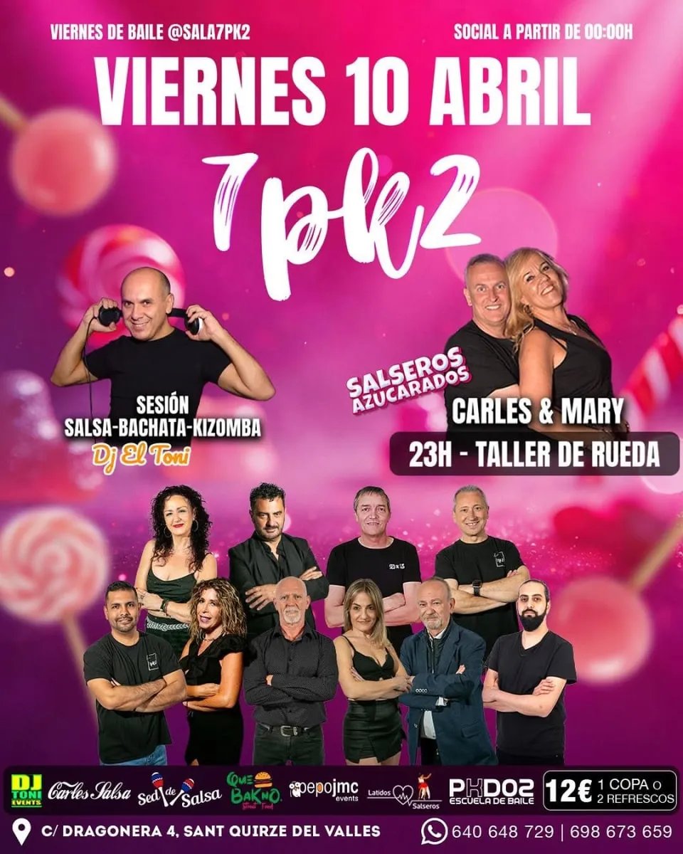 Viernes de Baile @ Sala 7pk2