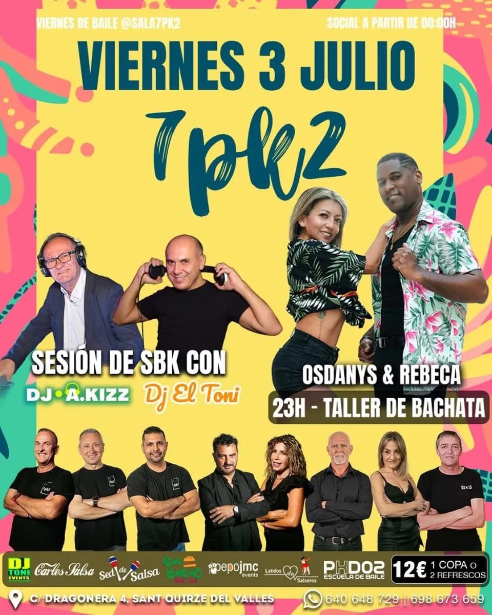 Viernes de Baile @ Sala7pk2