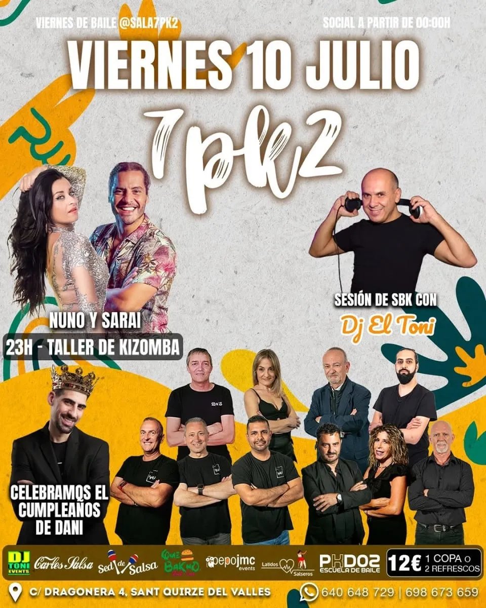 Viernes de Baile @ Sala7pk2