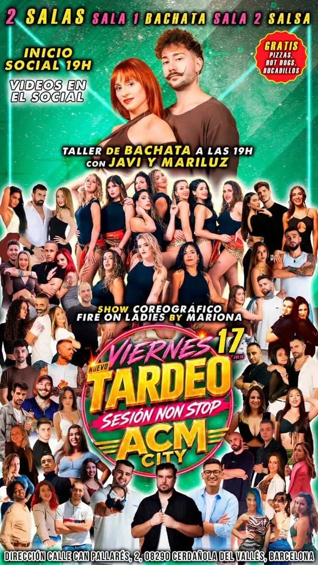 Viernes Tardeo Sesión Non Stop ACM City