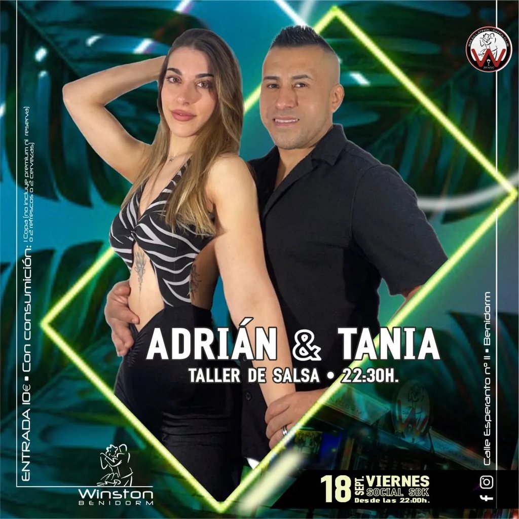 Adrián & Tania – Taller de salsa y social SBK