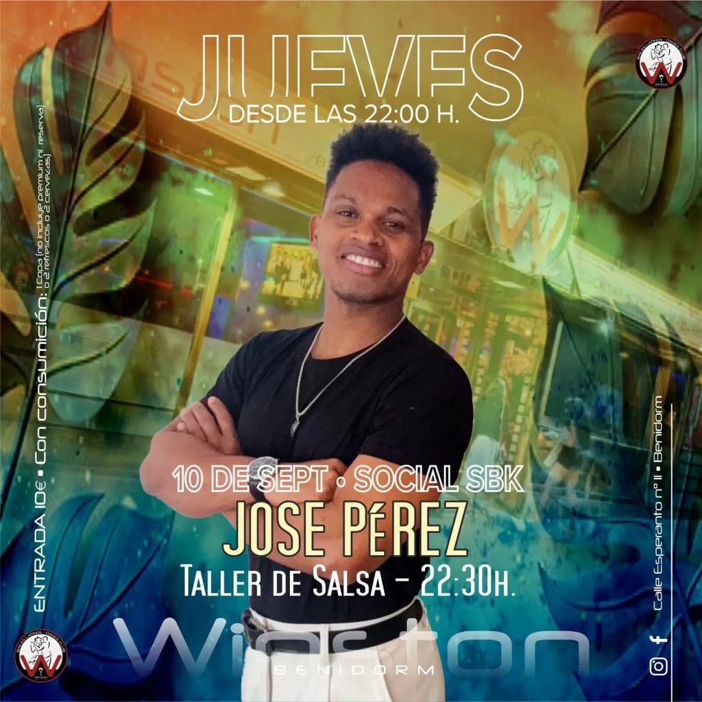 Jueves de Bachata con Jose Perez - Social SBK