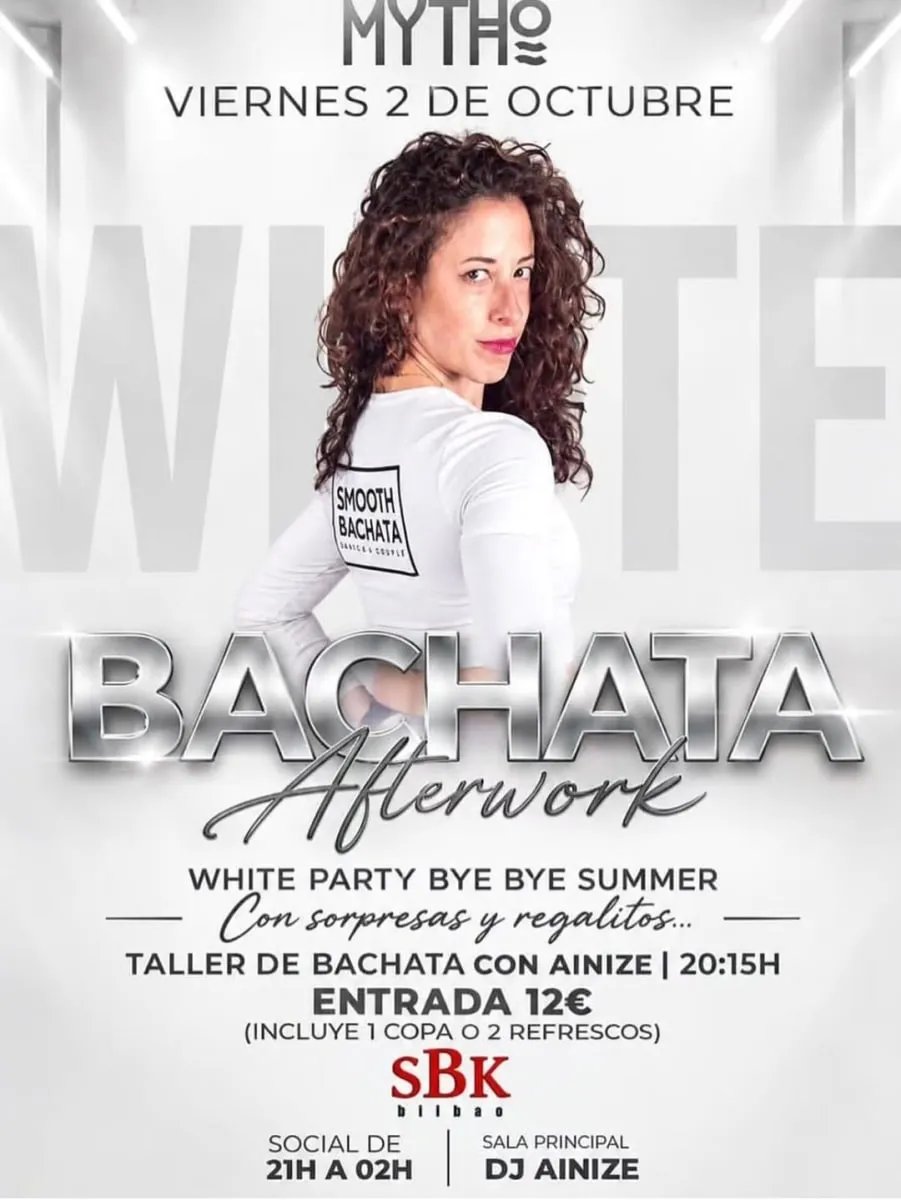 Bachata Afterwork – White Party Bye Bye Summer