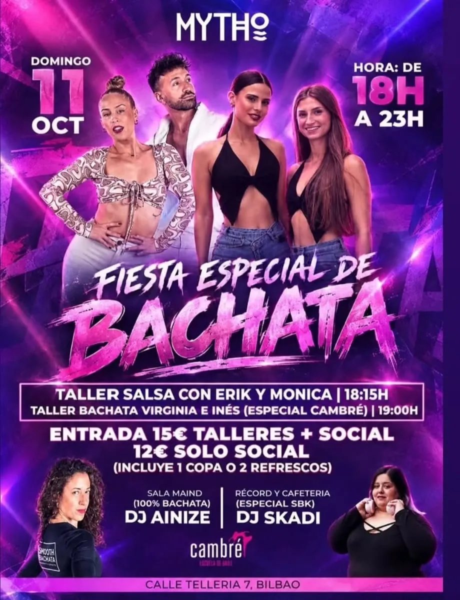 Fiesta especial de bachata