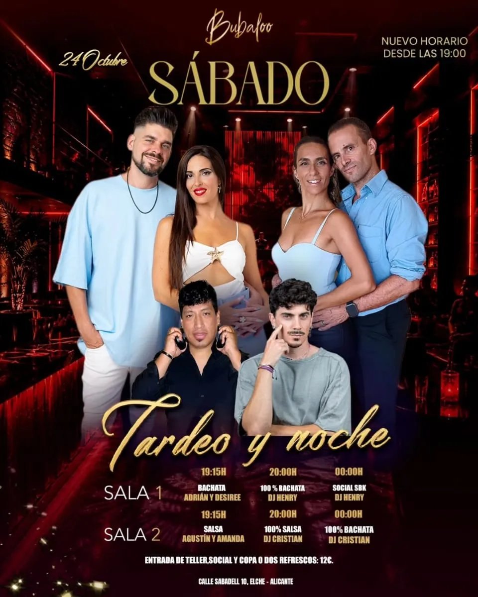 Tardeo y noche