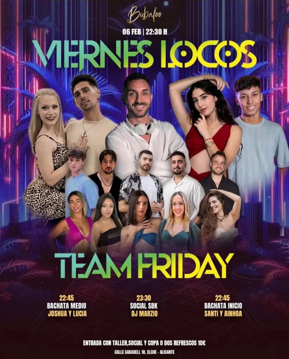 Viernes Locos - Team Friday