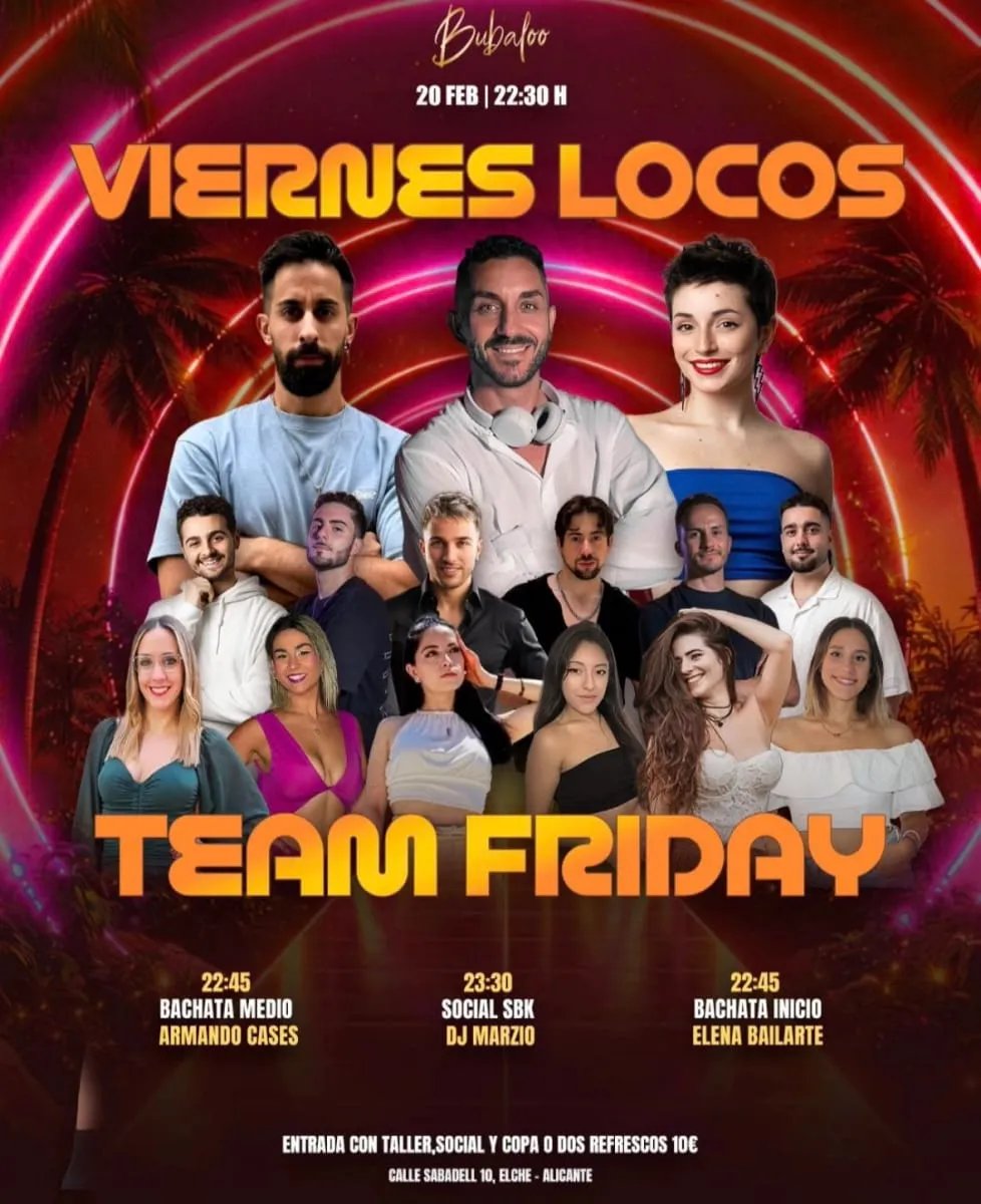 Viernes Locos - Team Friday