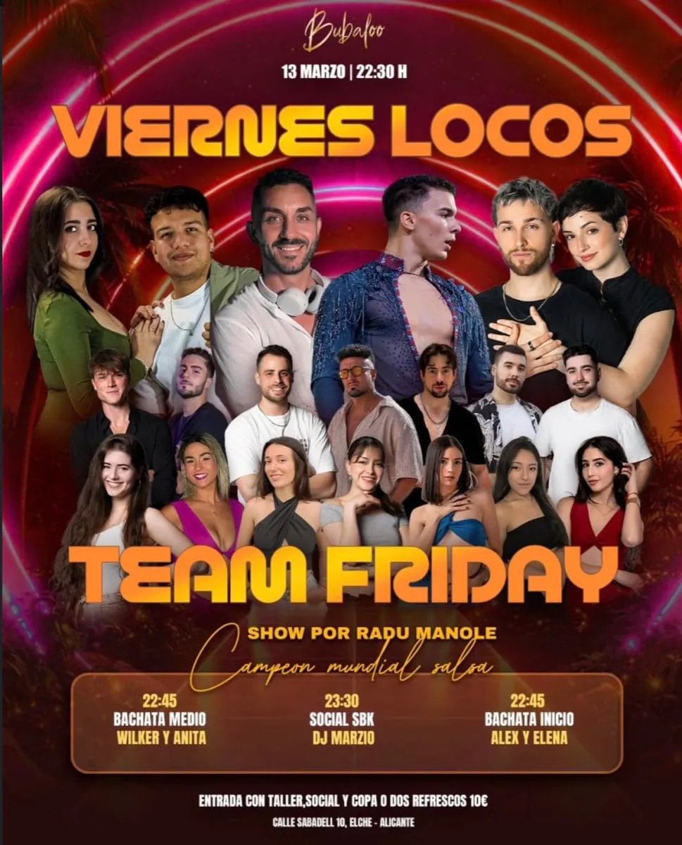 Viernes Locos Team Friday