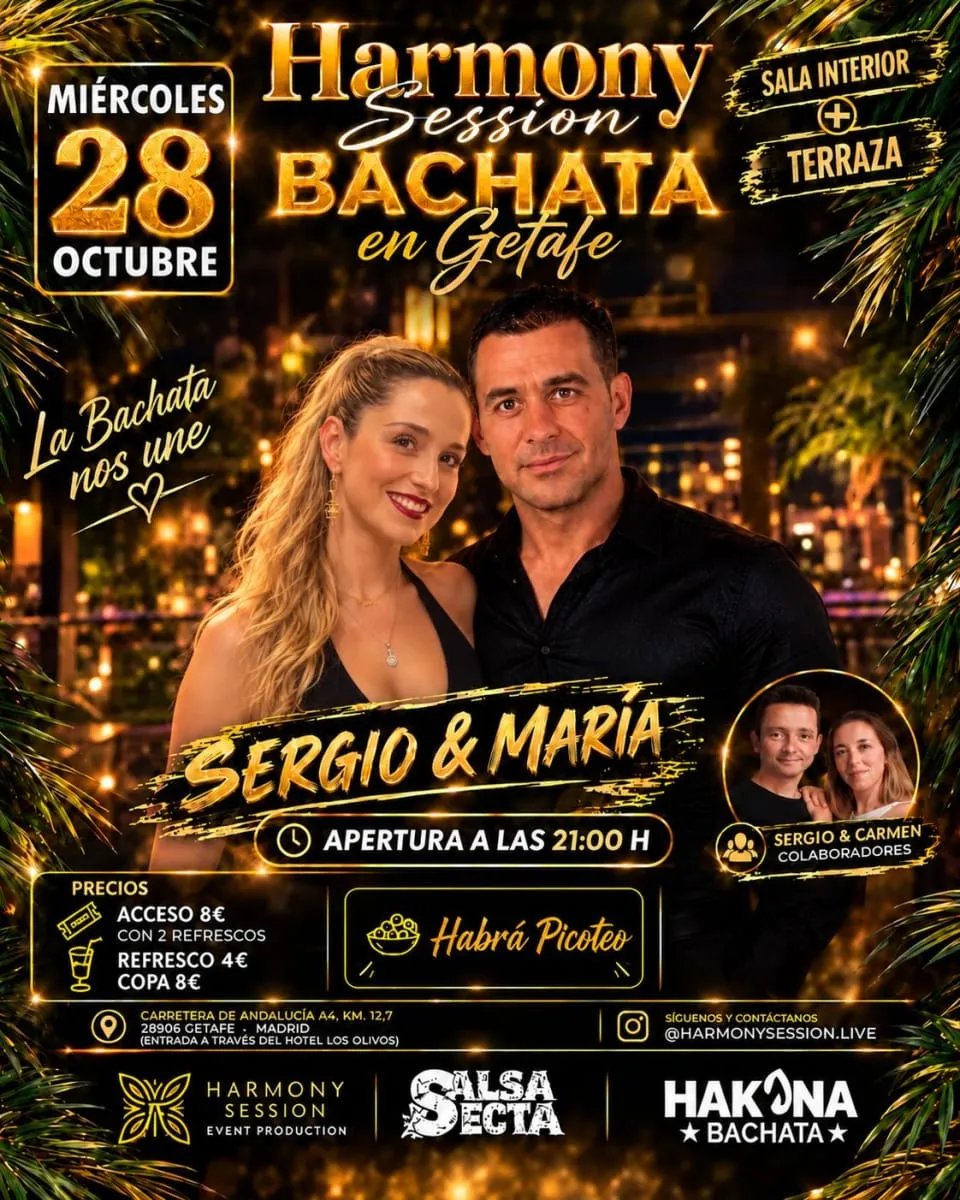 Harmony Session Bachata en Getafe