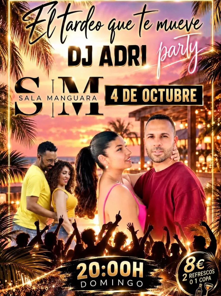 El tardeo que te mueve - DJ Adri party