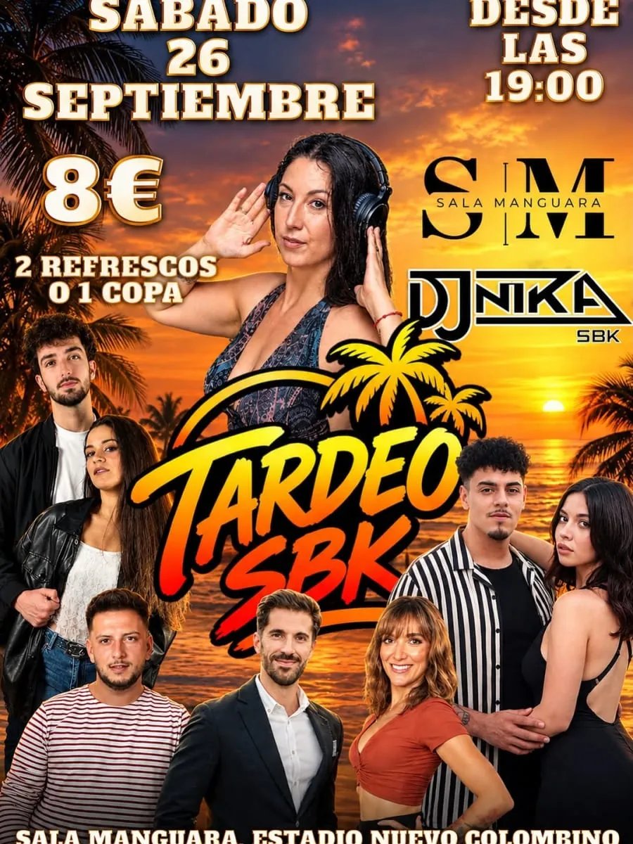 Tardeo SBK con DJ Nika