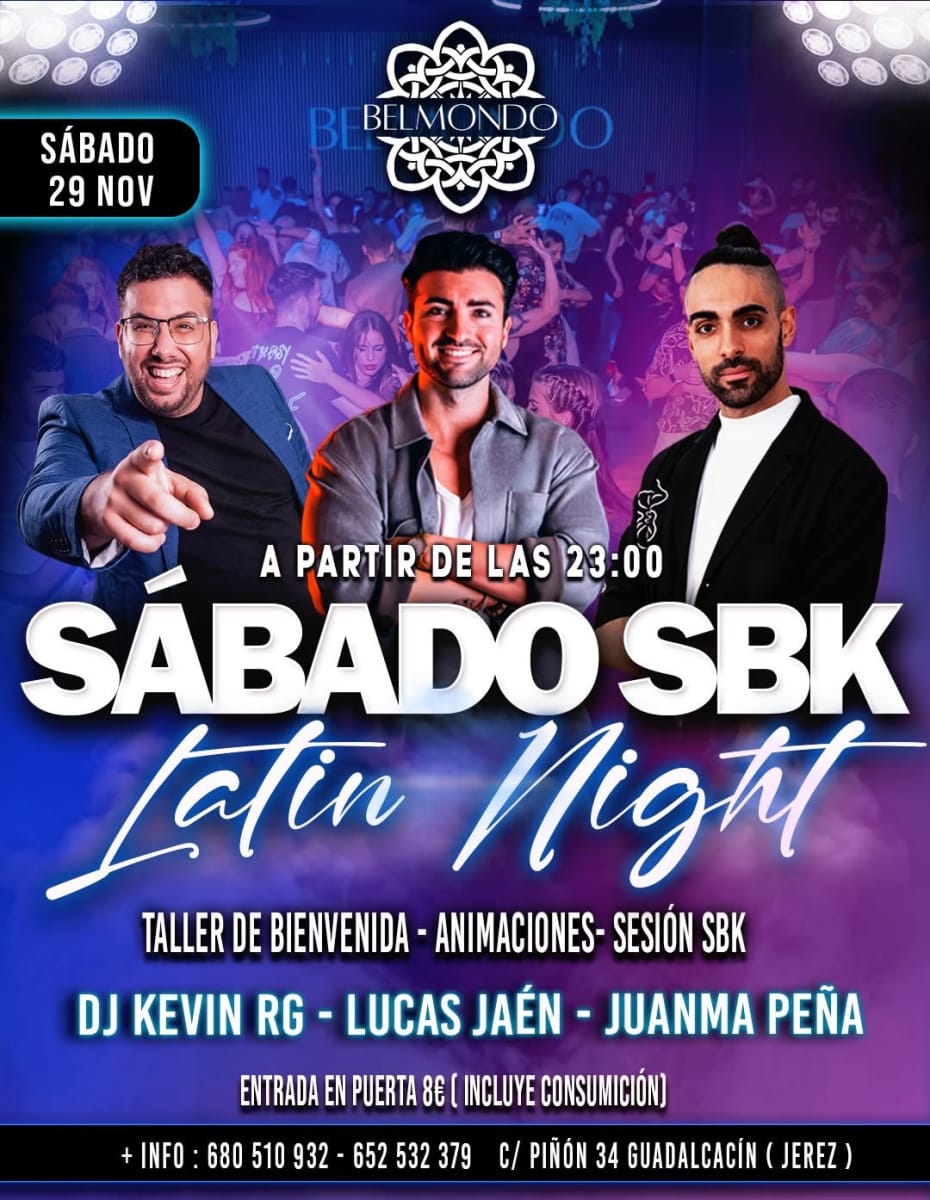 Sábado SBK Latin Night