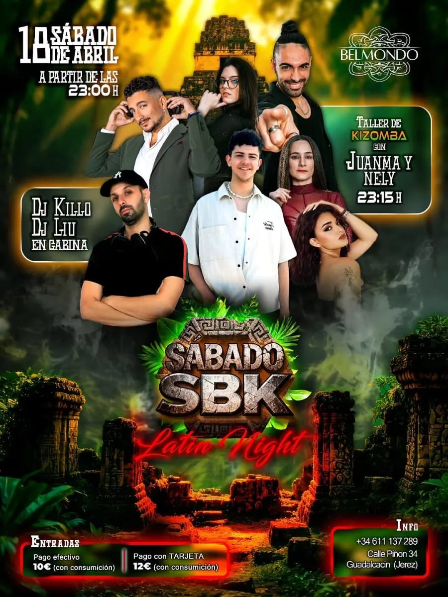 Sábado SBK Latin Night