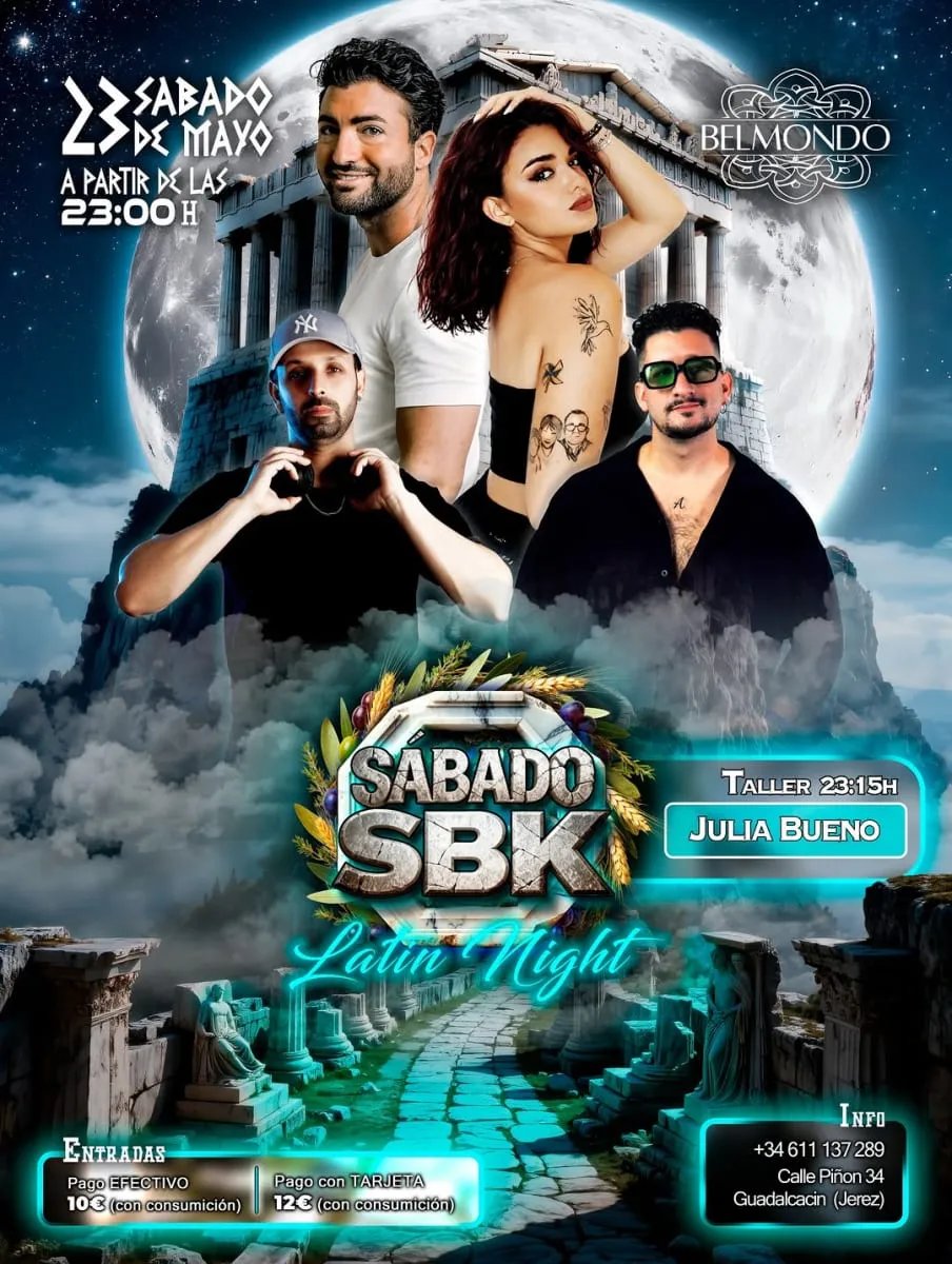 SÁBADO SBK Latin Night