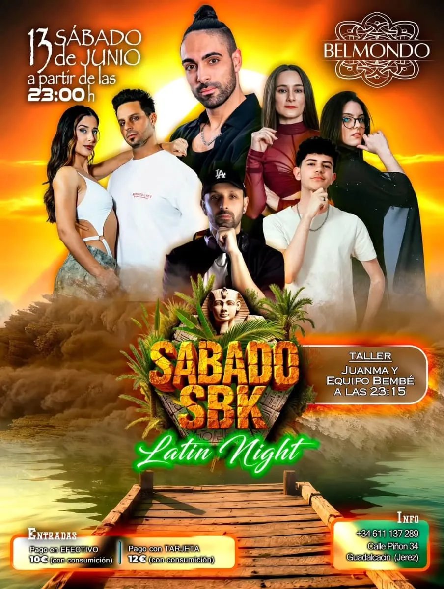 SÁBADO SBK LATIN NIGHT