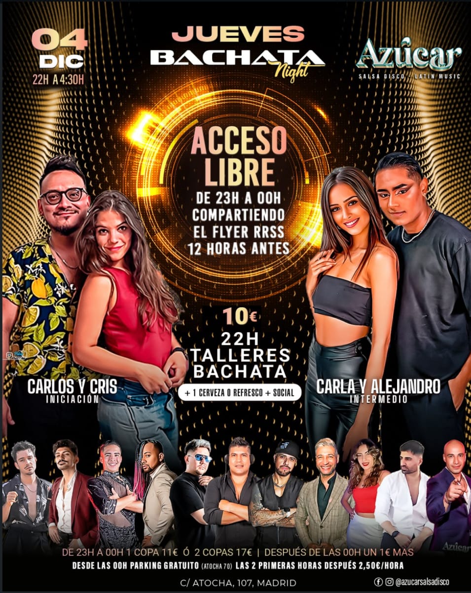 Jueves Bachata Night