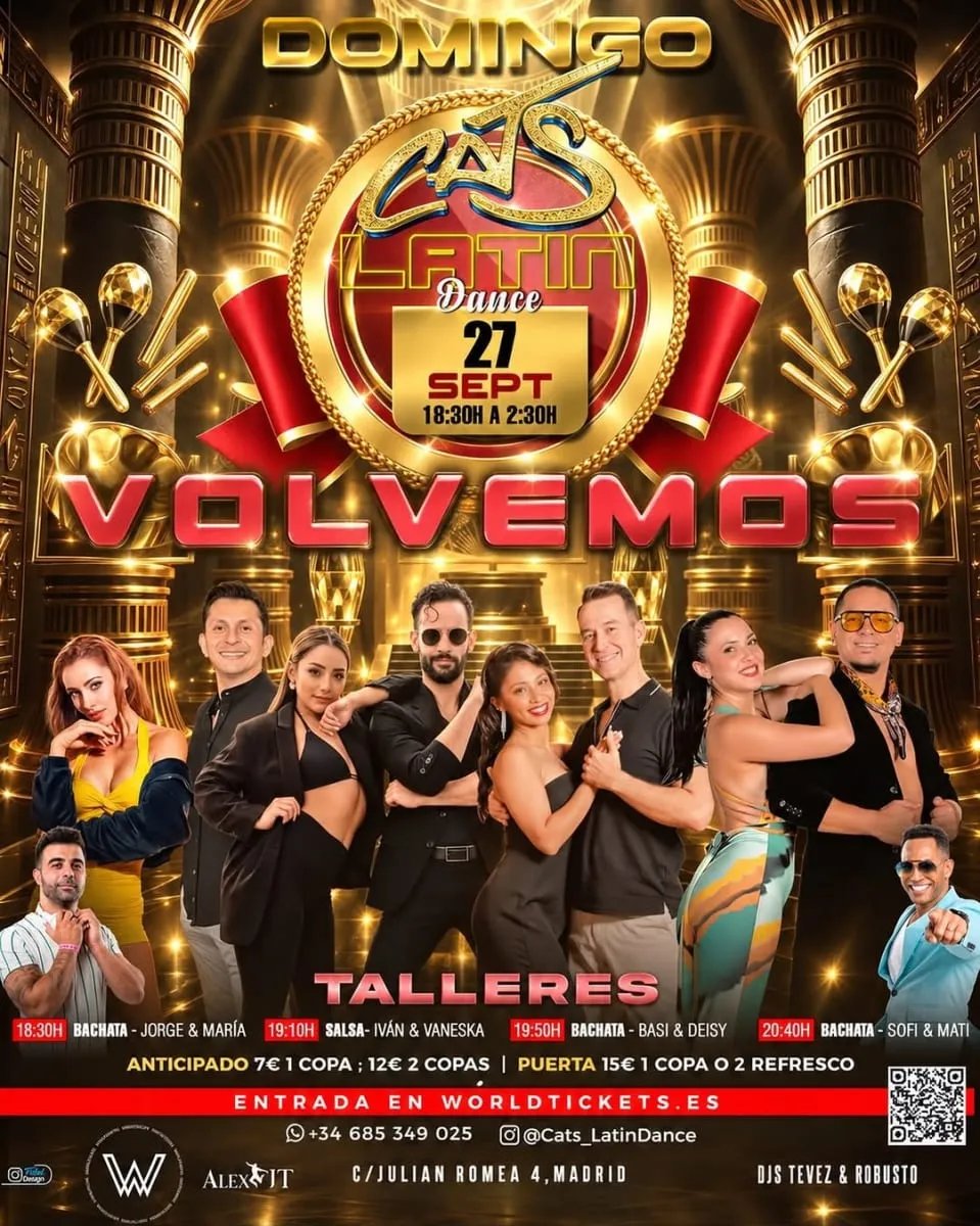 Cats Latin Dance – Volvemos