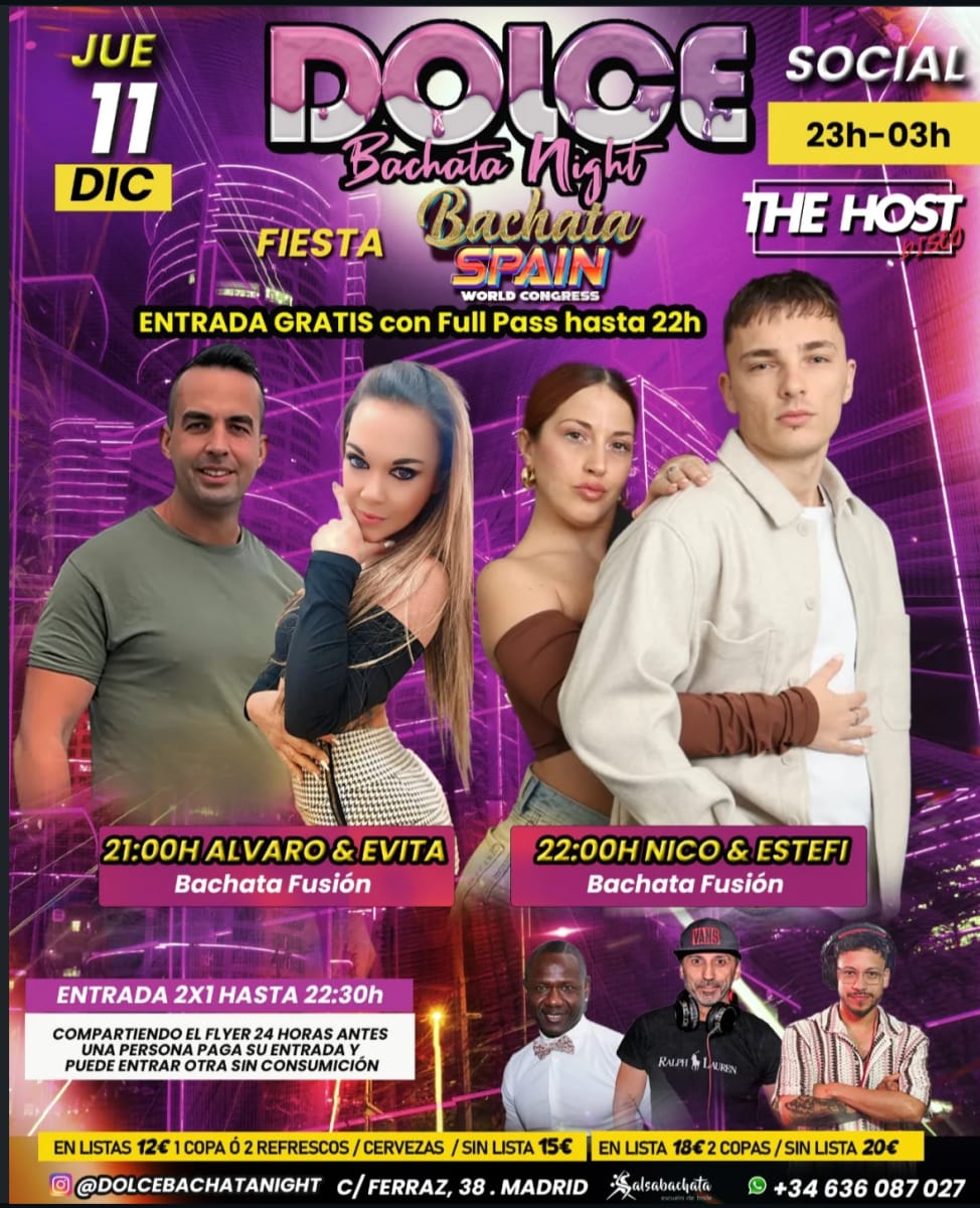 Dolce Bachata Night