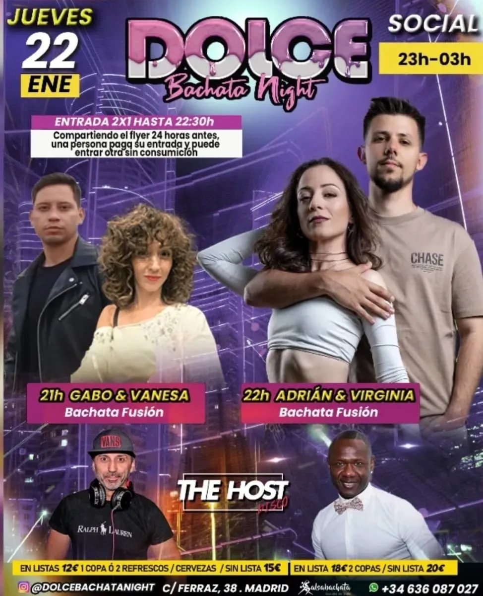 Dolce Bachata Night