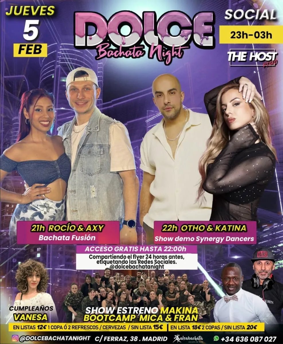 Dolce Bachata Night