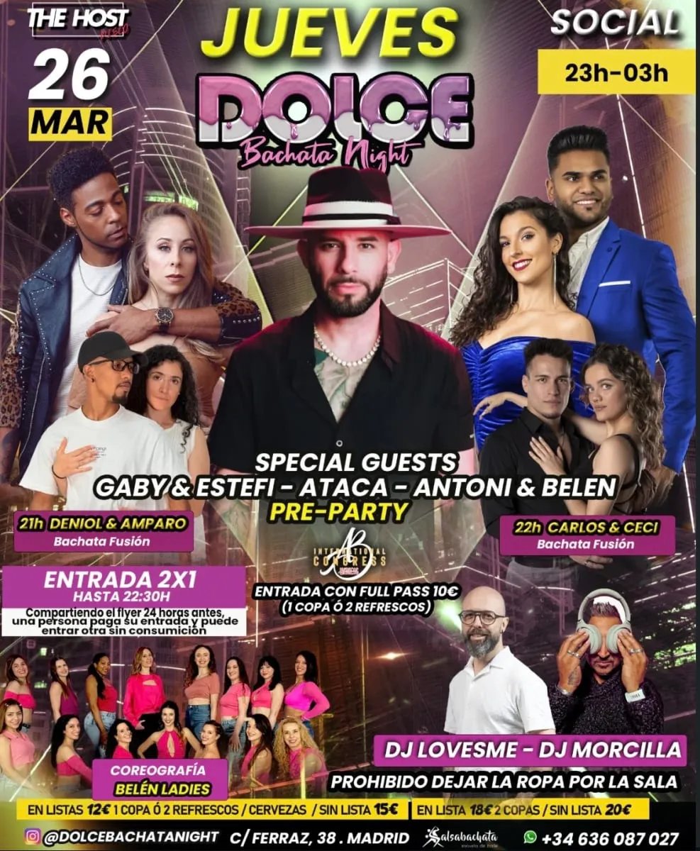 Dolce Bachata Night