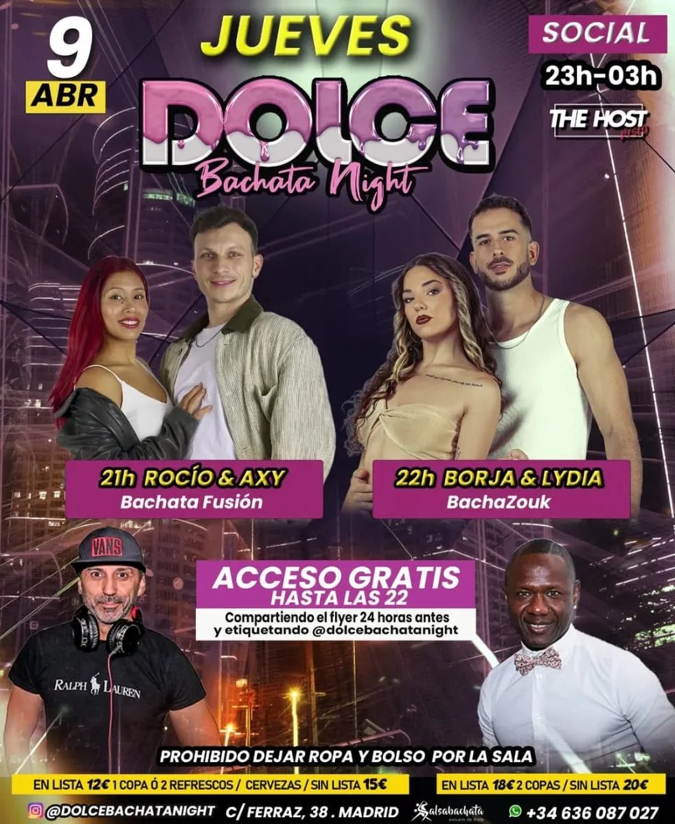 Dolce Bachata Night