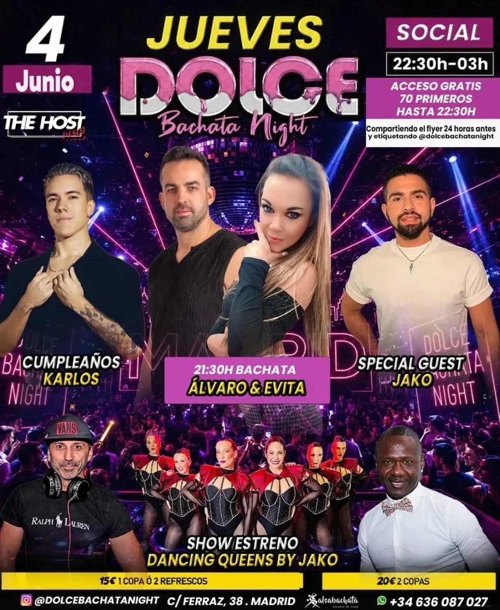 Dolce Bachata Night