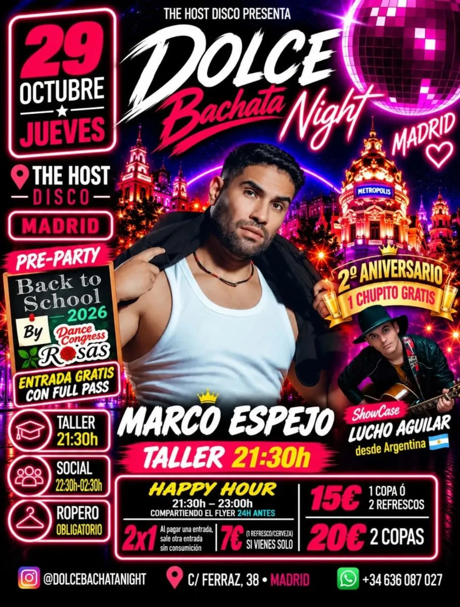 Dolce Bachata Night