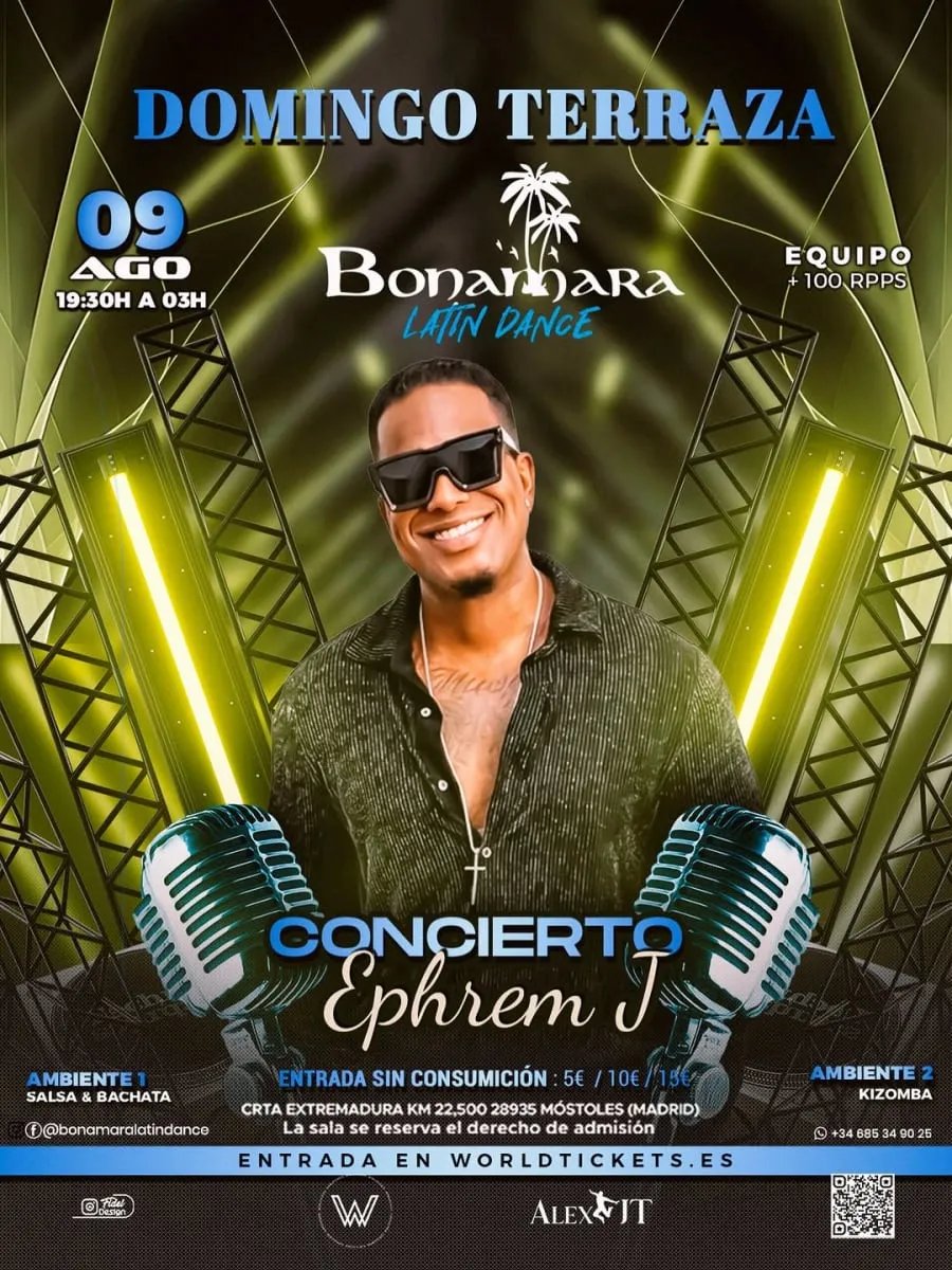 Domingo Terraza – Concierto Ephrem J