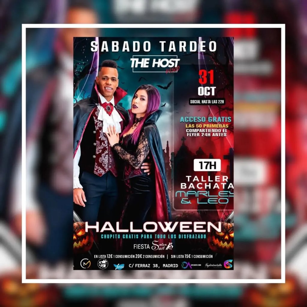 Halloween Tardeo Bachata