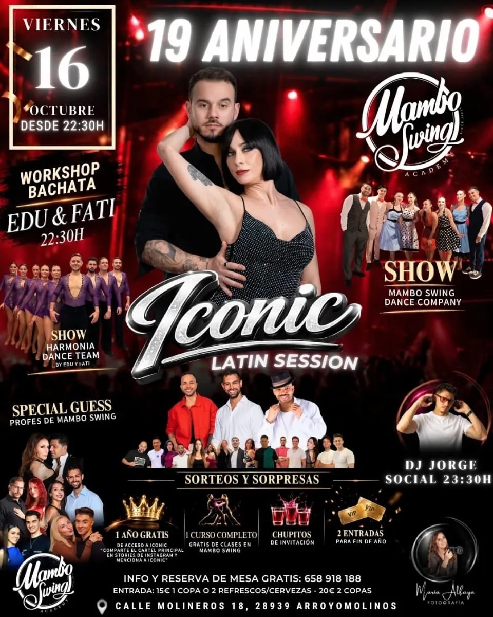 Iconic Latin Session – 19 Aniversario Mambo Swing