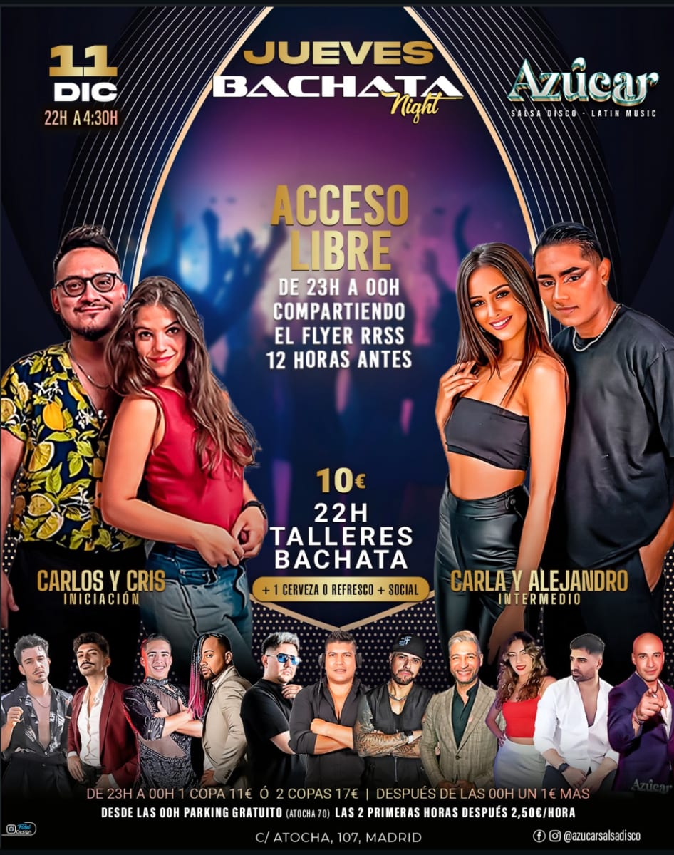 Jueves Bachata Night