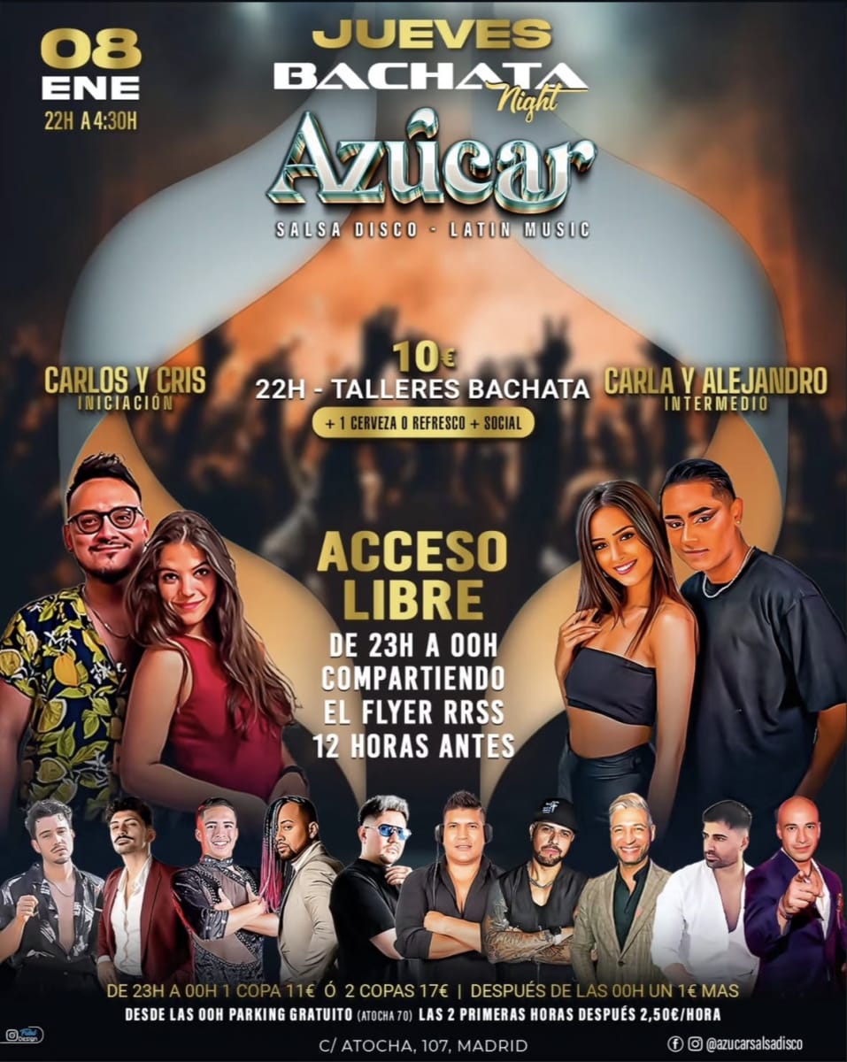 Jueves Bachata Night