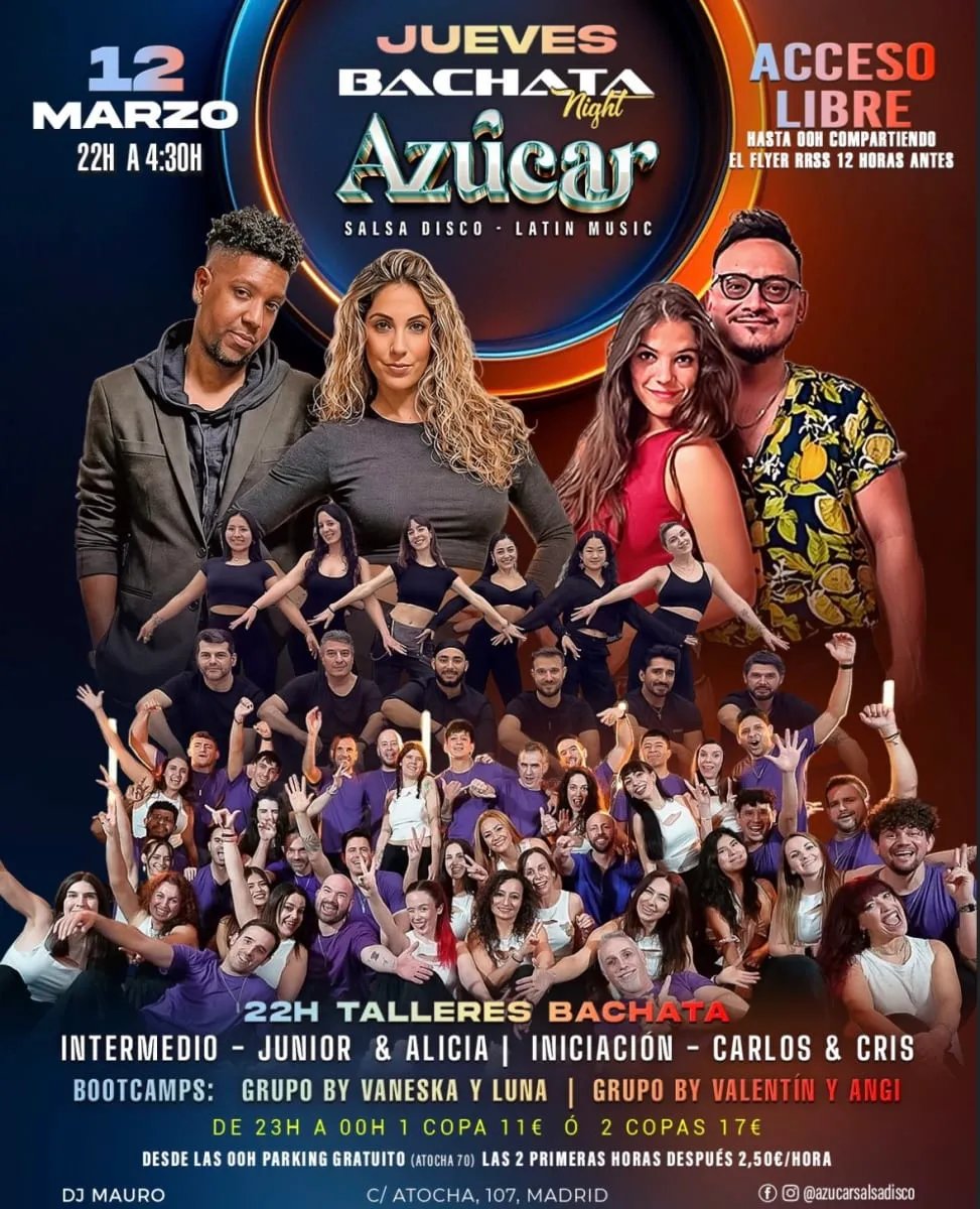 Jueves Bachata Night