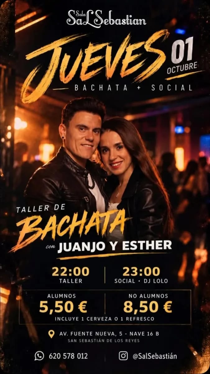 Jueves Bachata + Social