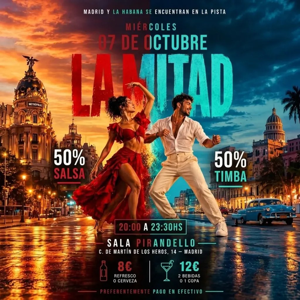 La mitad