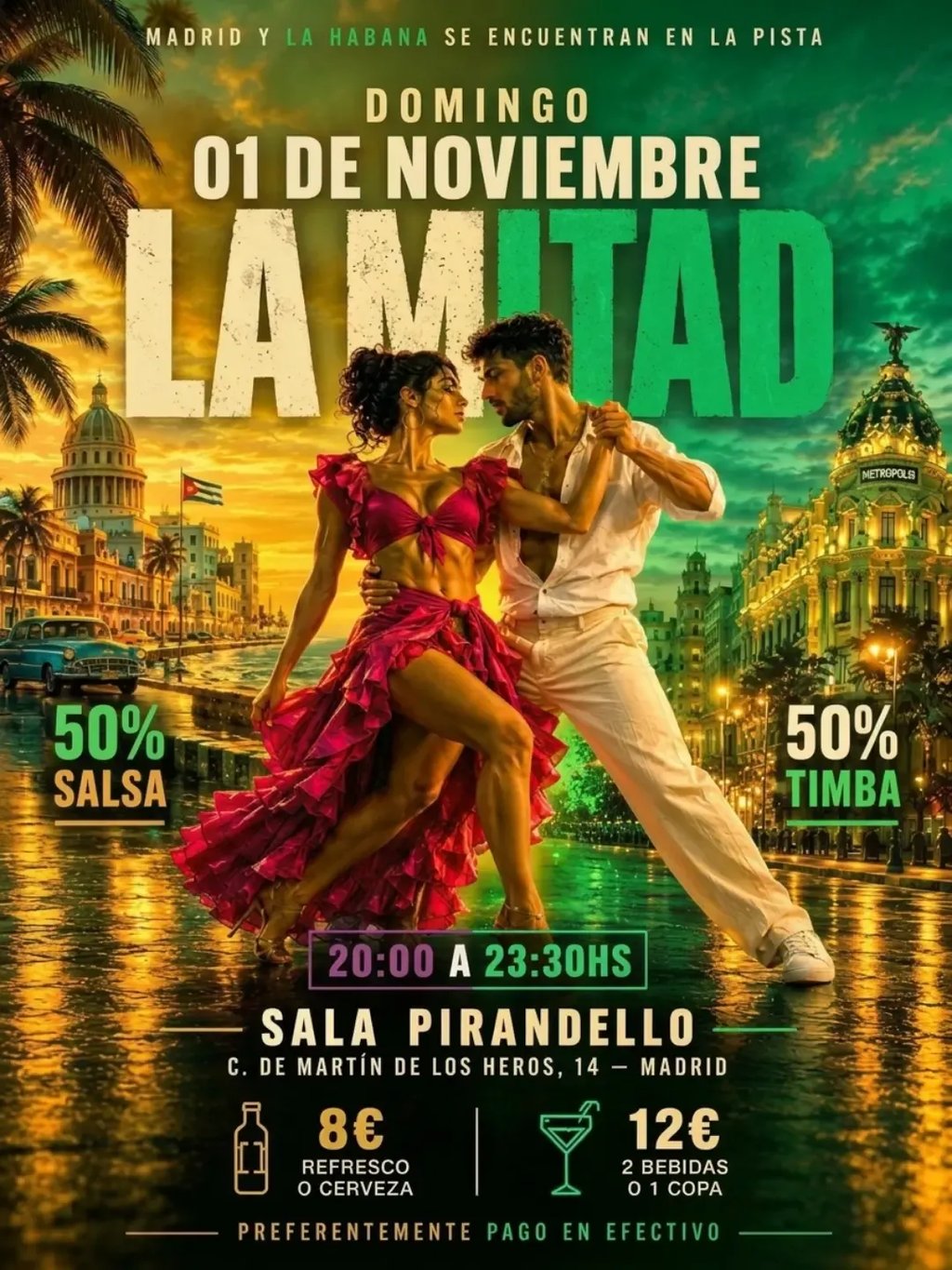 La mitad