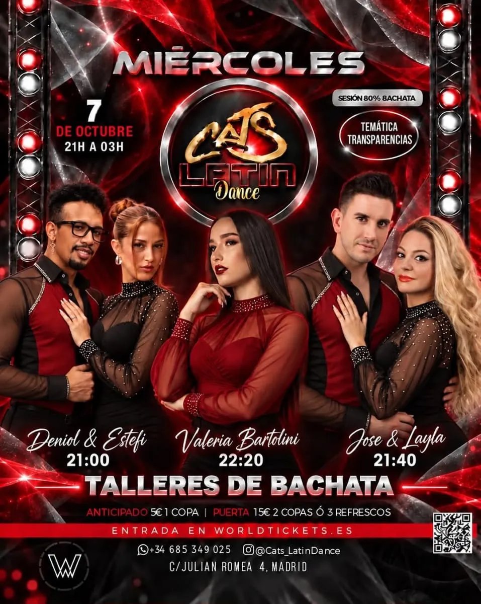 Miércoles de bachata: Transparencias