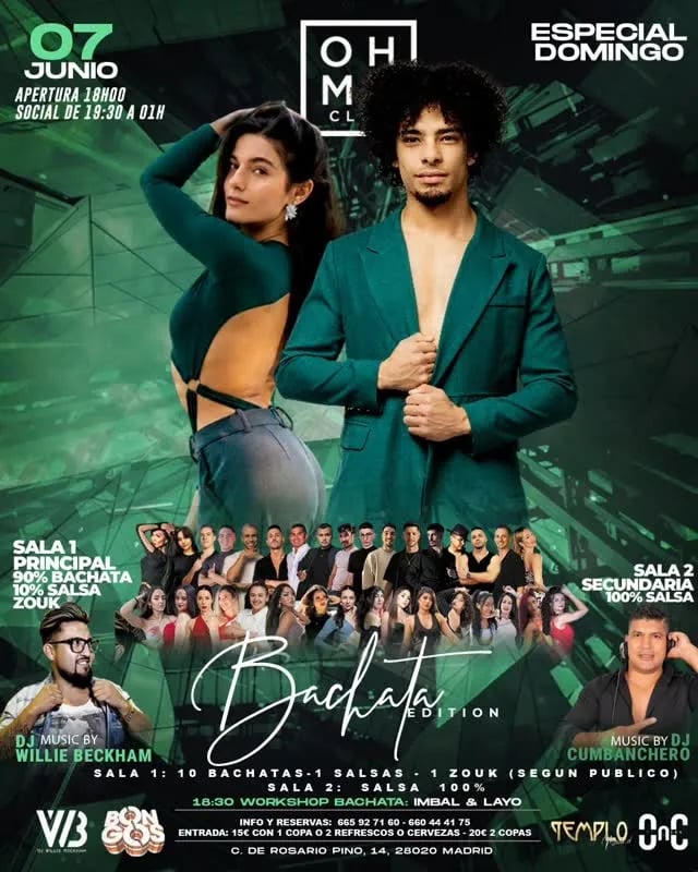 OH MY CLUB BACHATA EDITION