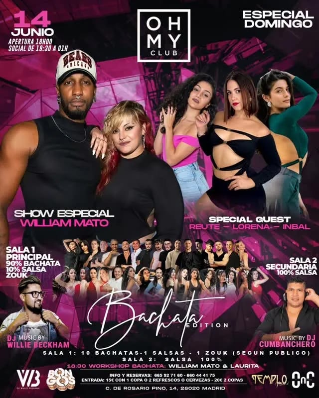 OH MY CLUB Bachata Edition