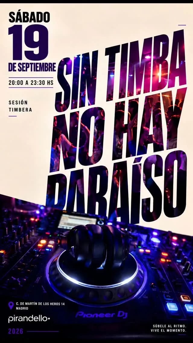 Sin timba no hay paraíso